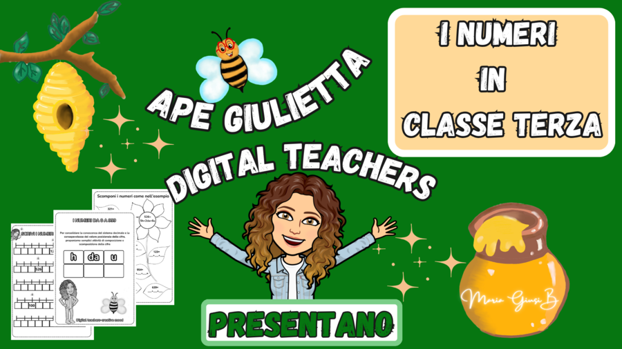 I numeri in classe terza con Digital Teachers e Ape Giulietta