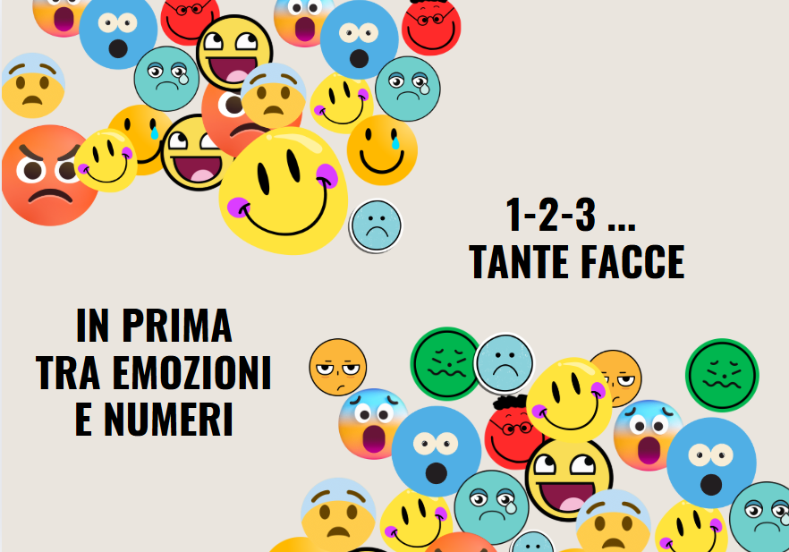 1,2,3... TANTE FACCE. IN PRIMA TRA EMOZIONI E NUMERI