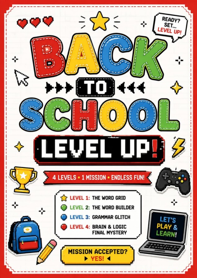 Back To School Mission - Level Up!