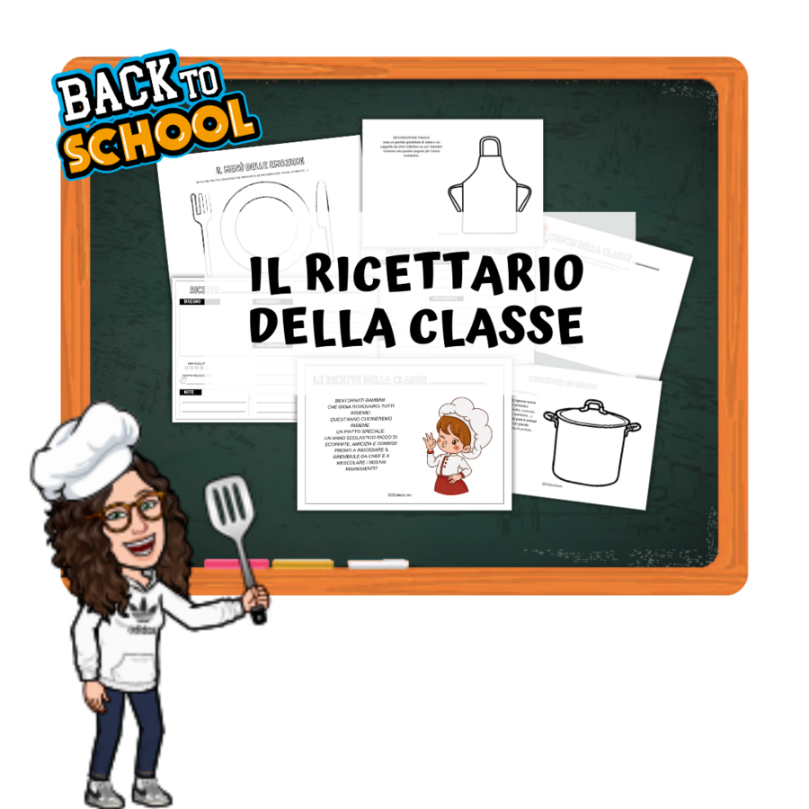 #BACKTOSCHOOL - IL RICETTARIO DELLA CLASSE