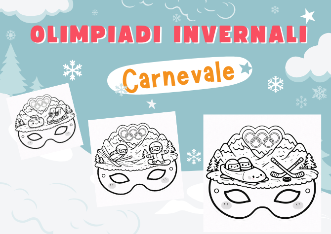 Le maschere delle olimpiadi invernali