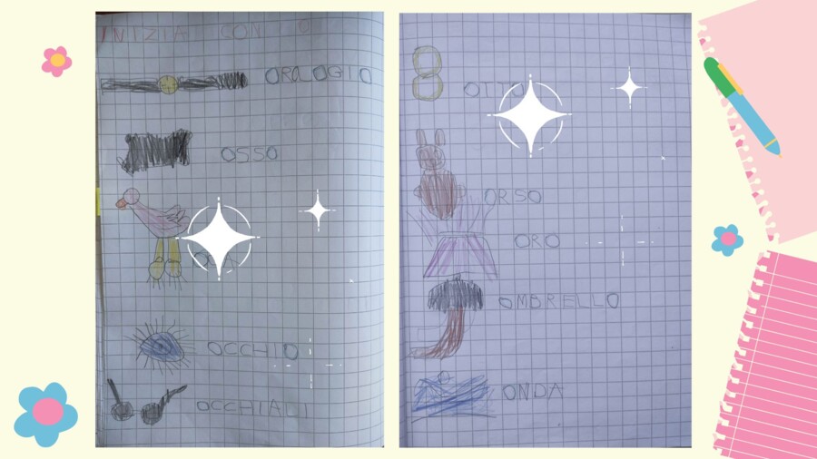 QUADERNO DI ITALIANO classe 1° - 1° PARTE -