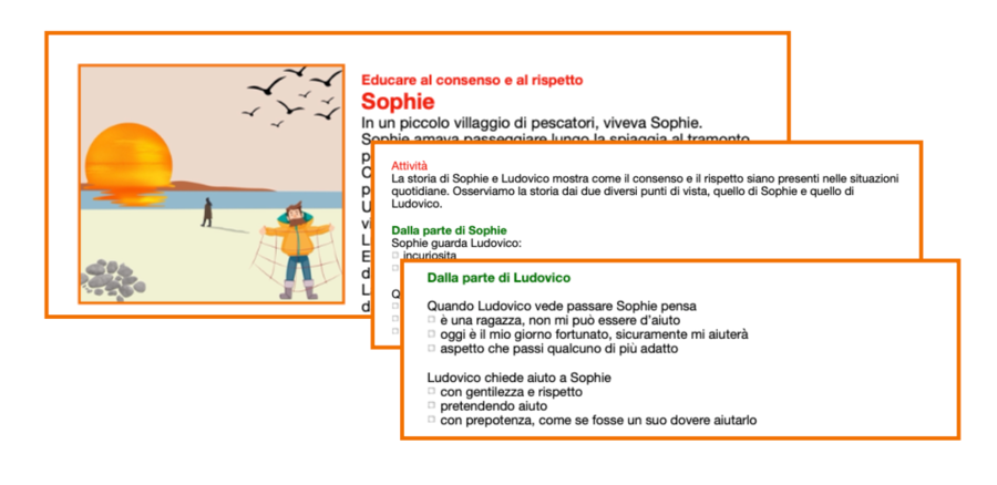una storia per educare al consenso: Sophie