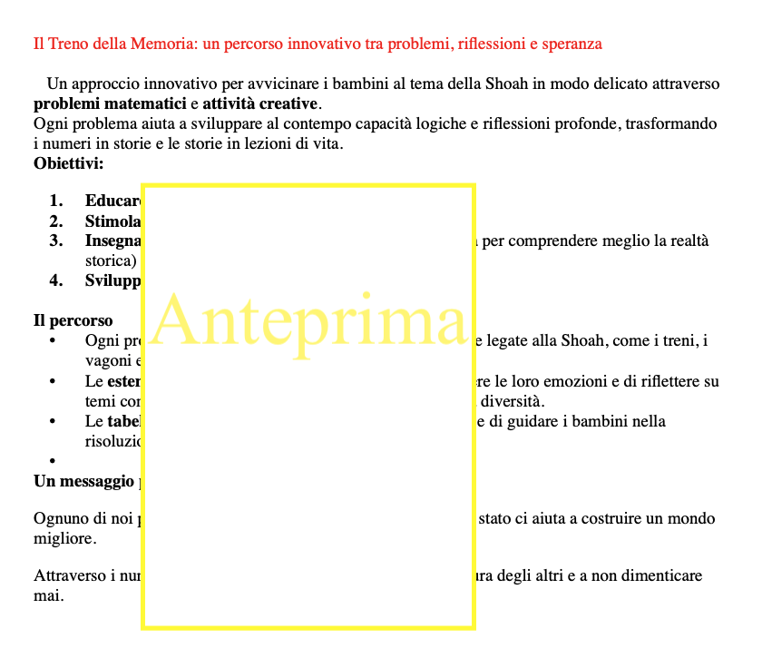 Il Treno della Memoria: un percorso innovativo tra problemi, riflessioni e speranza cl. 3/5