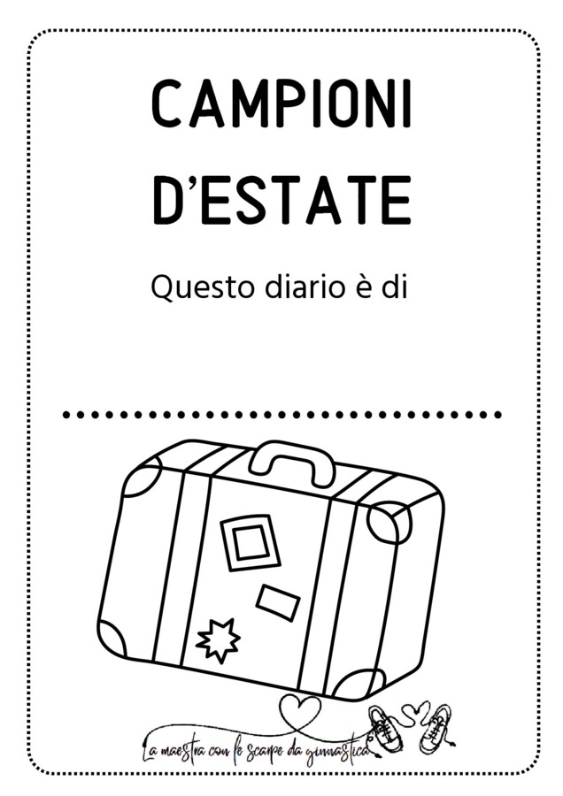 CAMPIONI D'ESTATE- Classe terza con stimoli per bambini GIFTED