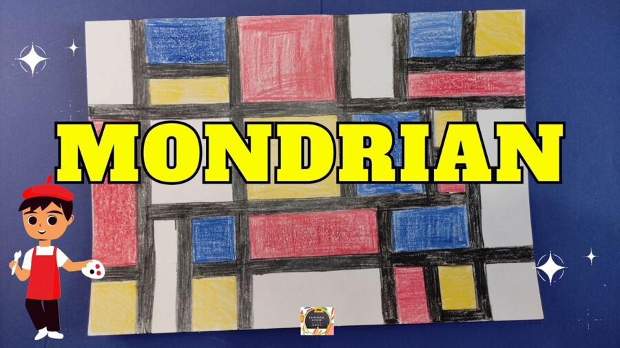 MONDRIAN: video lezione sulla sua vita + laboratorio