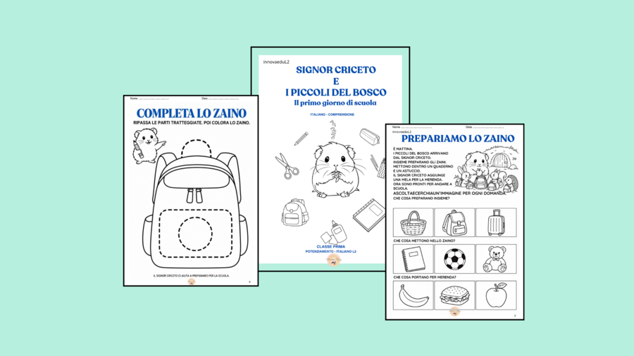 Signor Criceto e i piccoli del bosco. Il primo giorno di scuola