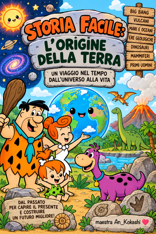 Storia Facile "L'origine della Terra e della vita"