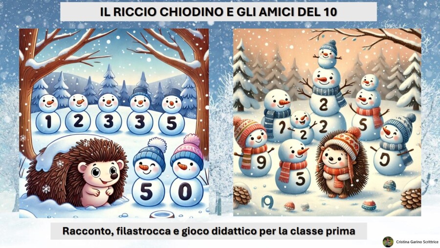 IL RICCIO CHIODINO E GLI AMICI DEL 10