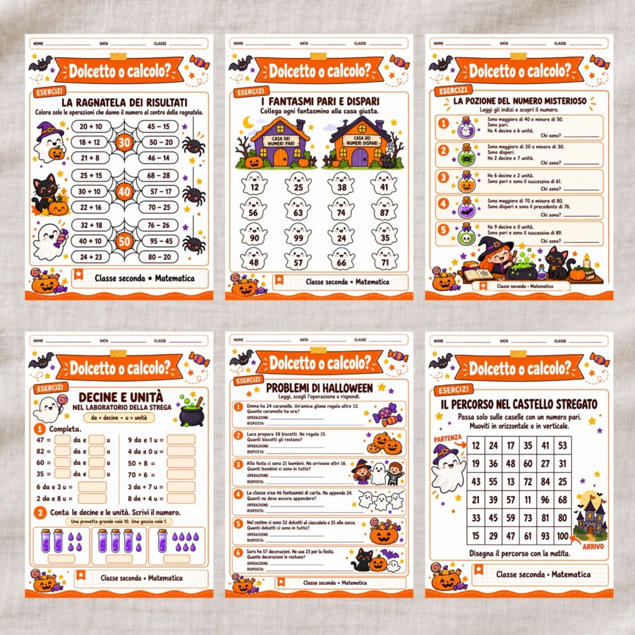 Dolcetto o calcolo? - Matematica ad Halloween