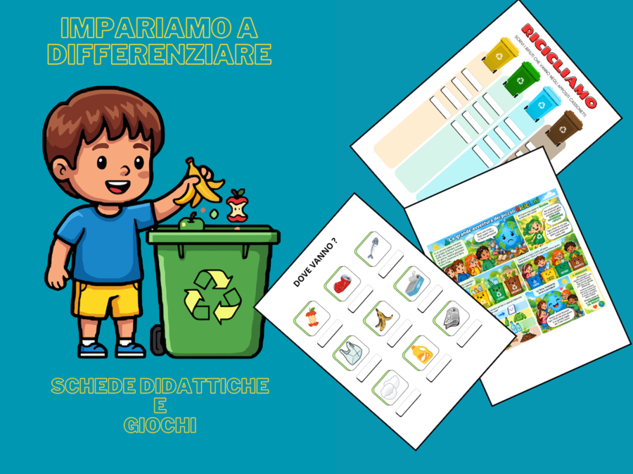 🌍 Impariamo a differenziare! ♻️