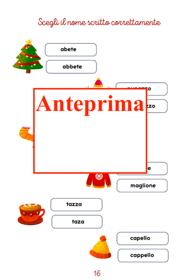 Il mio terzo piccolo libro; il Natale; con attività didattiche classe I/II