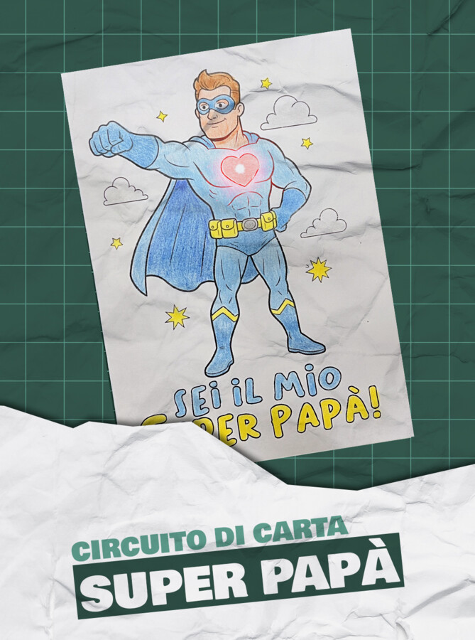 Circuito di carta - Festa del Papà