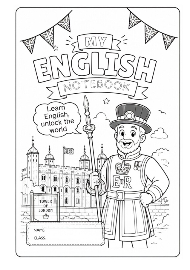 🇬🇧 GIVE YOUR ENGLISH NOTEBOOK A NEW LOOK!