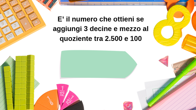 Gioco-Quiz Matematico di fine anno/ Cl.4
