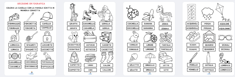 DECISIONE ORTOGRAFICA DOPPIE