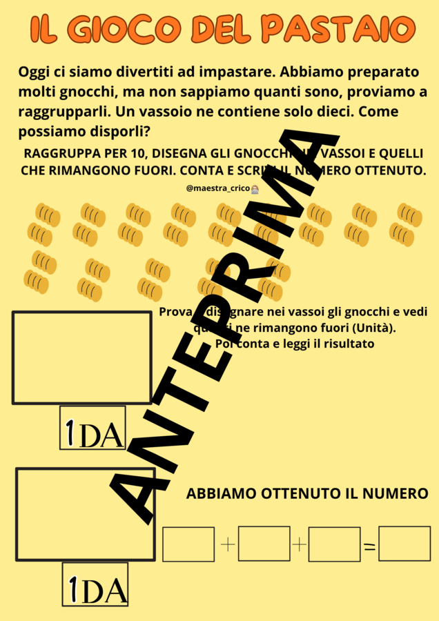 Il gioco del pastaio