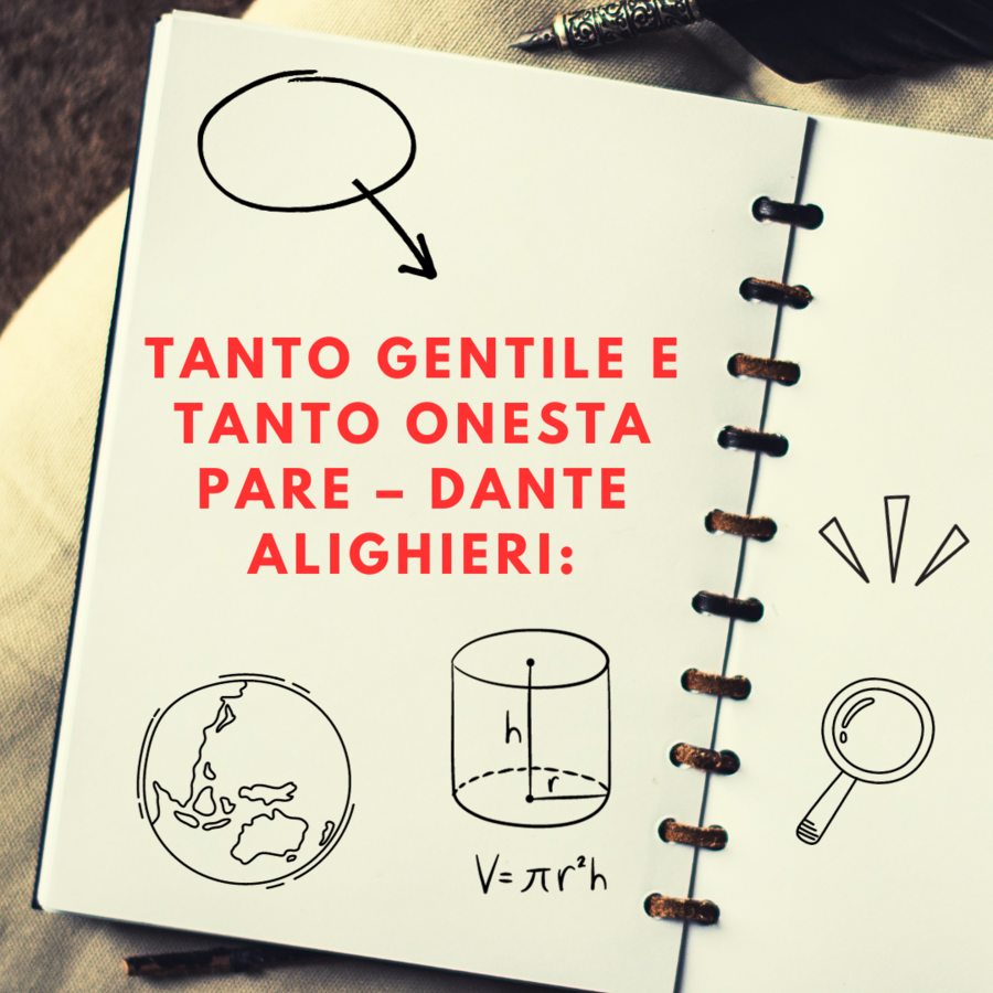 Tanto gentile e tanto onesta pare – Dante Alighieri