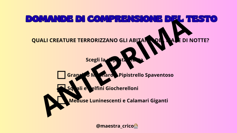 LA STORIA DEL GRANCHIO MANNARO