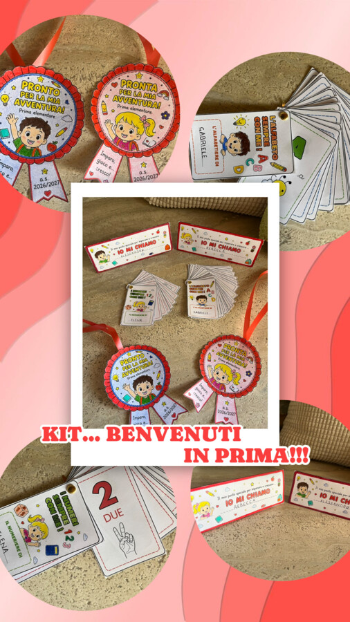 Benvenuti in prima!!! - Kit di accoglienza