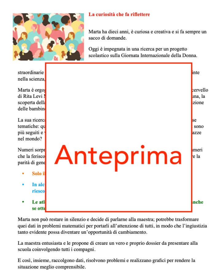 Matematica autentica e parità di genere: un viaggio tra numeri e diritti 4-5