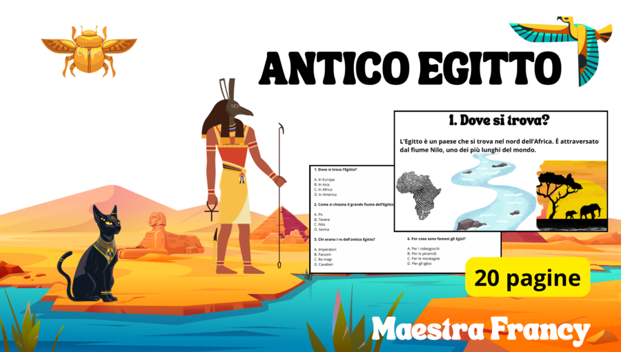 ANTICO EGITTO 20 PG