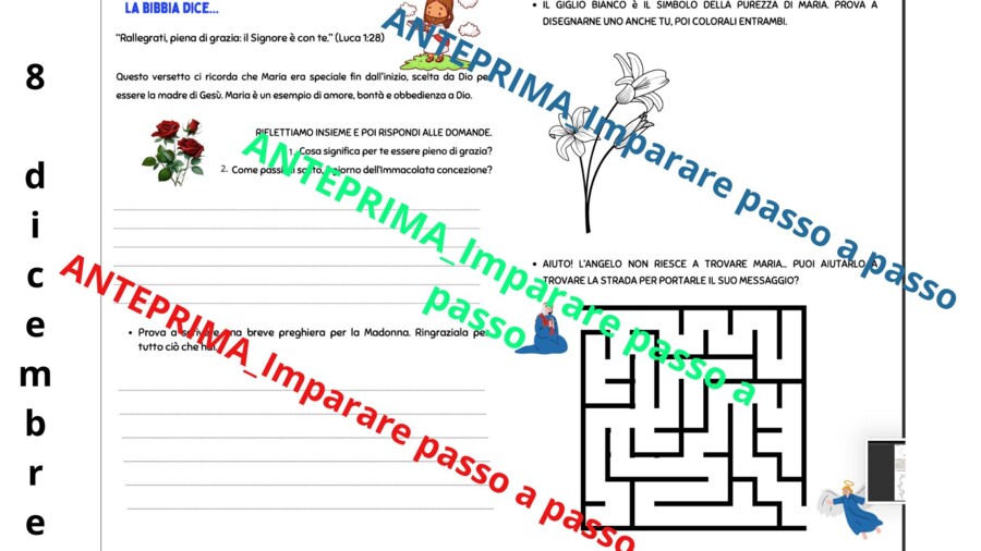 Immacolata concezione - 8 dicembre