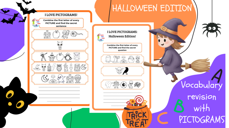 I LOVE PICTOGRAMS - HALLOWEEN EDITION