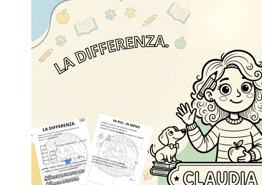 La differenza. Di più, di meno.
