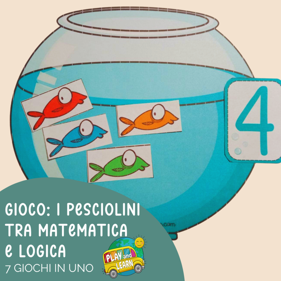 GIOCO "PESCIOLINI TRA MATEMATICA E LOGICA": 7 in 1