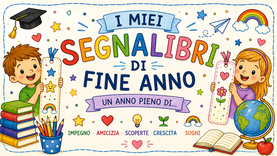 SEGNALIBRI FINE ANNO