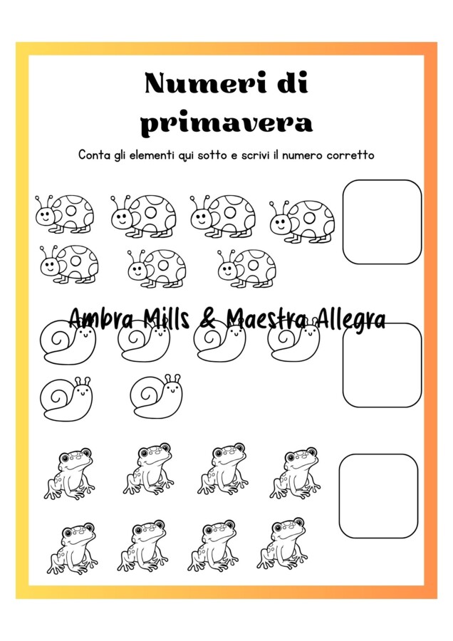 Primavera - Percorso Interdisciplinare classe 2