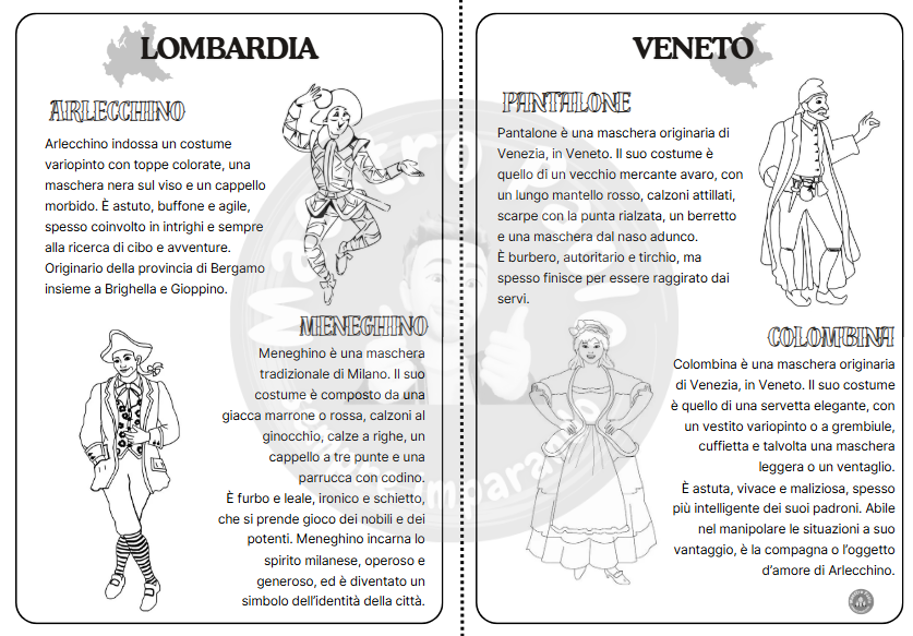 Guida completa Carnevale d'Italia + esercizi