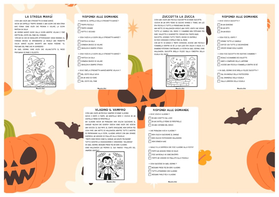 LETTURE DI HALLOWEEN IN STAMPATO