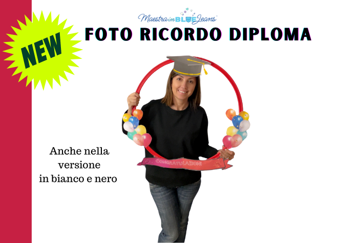 Foto Ricordo Diploma con HULA HOOP