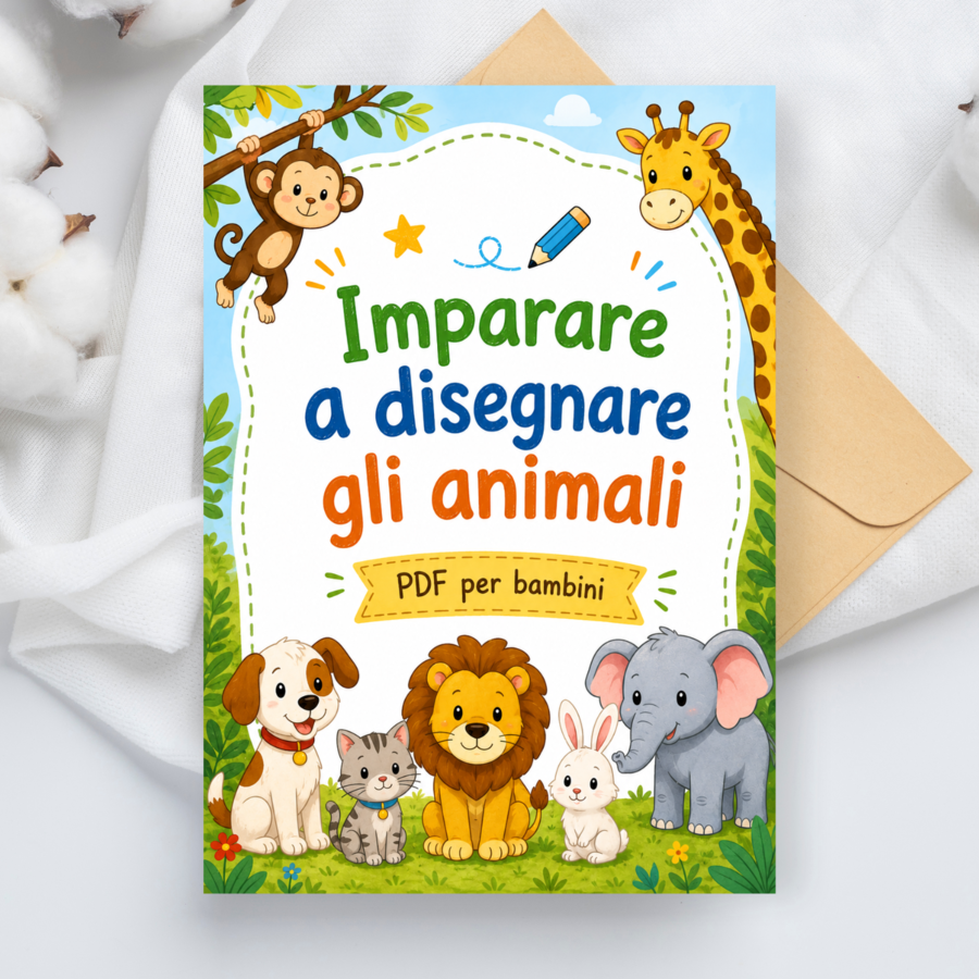 Imparare a disegnare animali - PDF per bambini