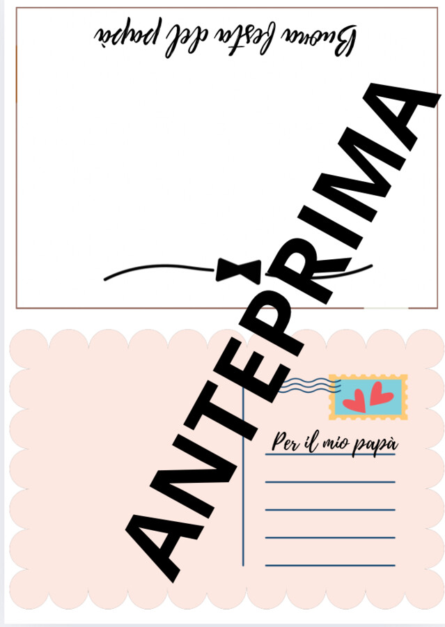 Cartoline di auguri per la festa del papà