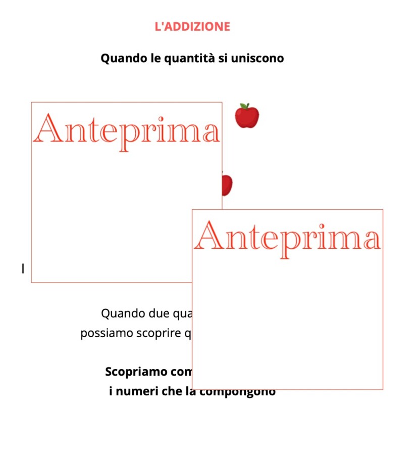 I TERMINI DELLE QUATTRO OPERAZIONI- Libretto + attività operativa concreta