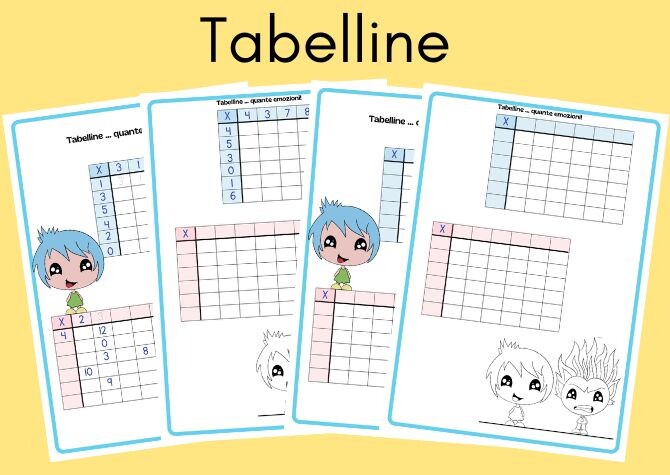 Tabelline ... quante emozioni!