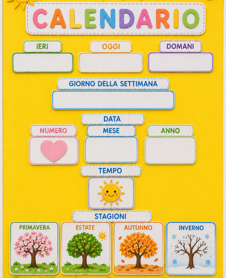 IL NOSTRO CALENDARIO DIDATTICO INTERATTIVO