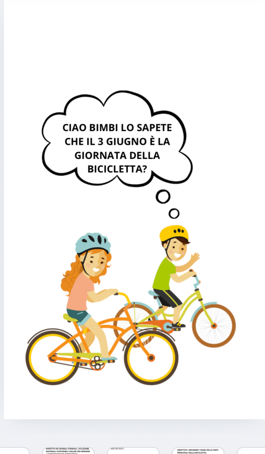 3 giugno giornata della bicicletta