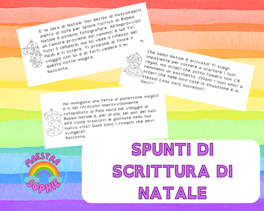 SPUNTI DI SCRITTURA CREATIVA NATALIZI