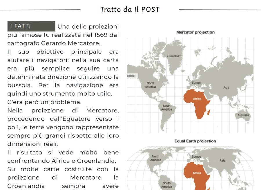 Il Planisfero Equal Earth all'ONU