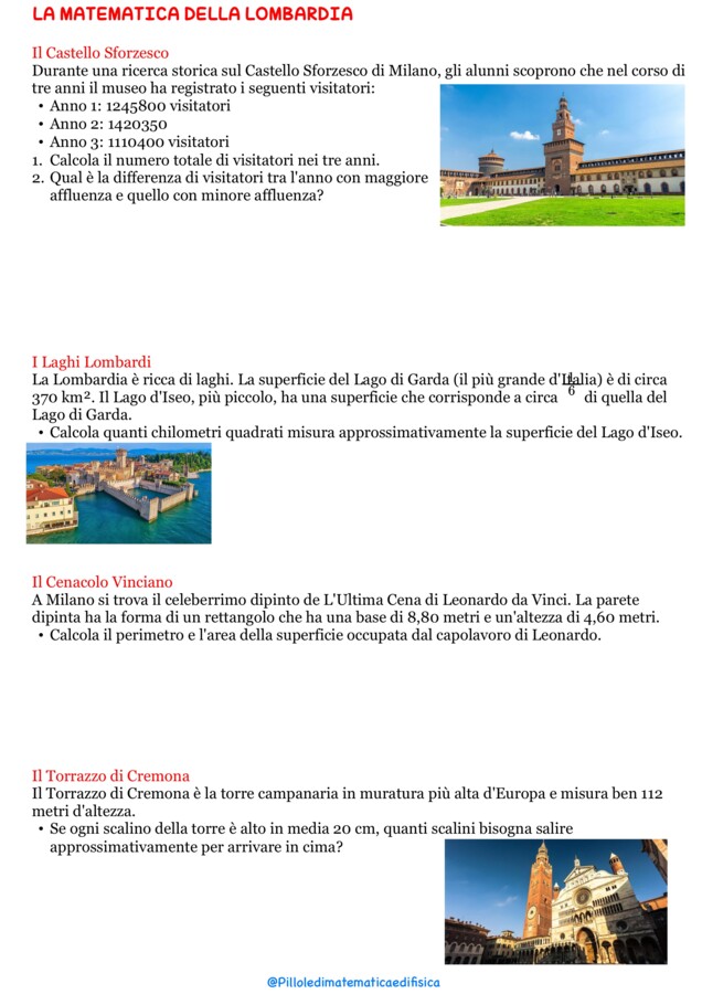 Viaggio attorno all’Italia: Lombardia