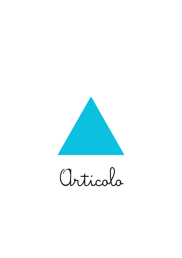 Libretto Montessori sull'Articolo