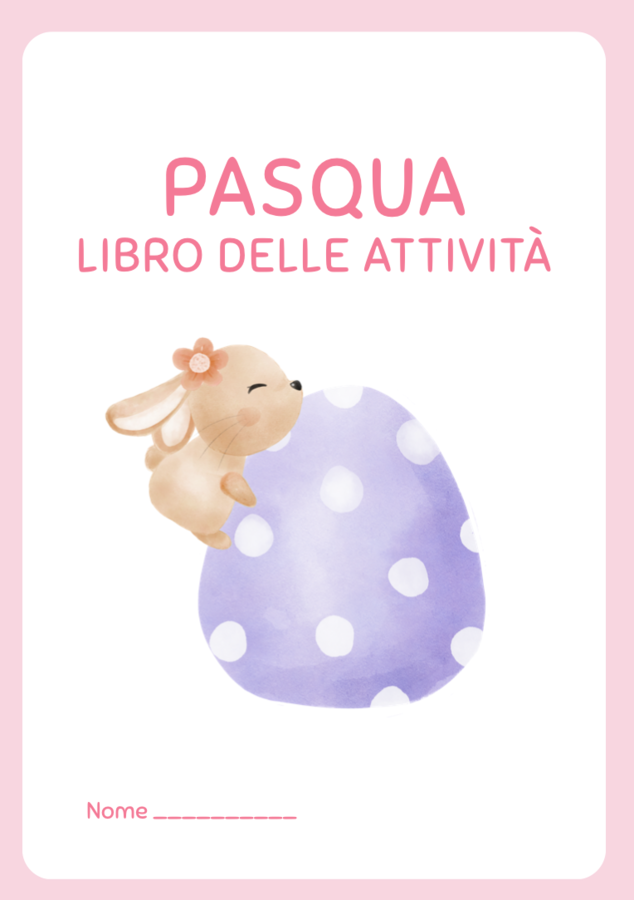 LIBRO ATTIVITA' PASQUA