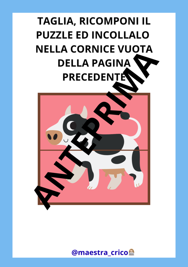 COSTRUISCO IL MIO LIBRETTO DEGLI ANIMALI