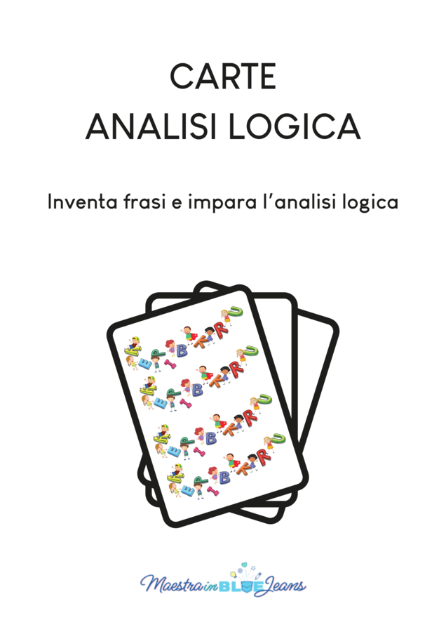 Carte Analisi Logica