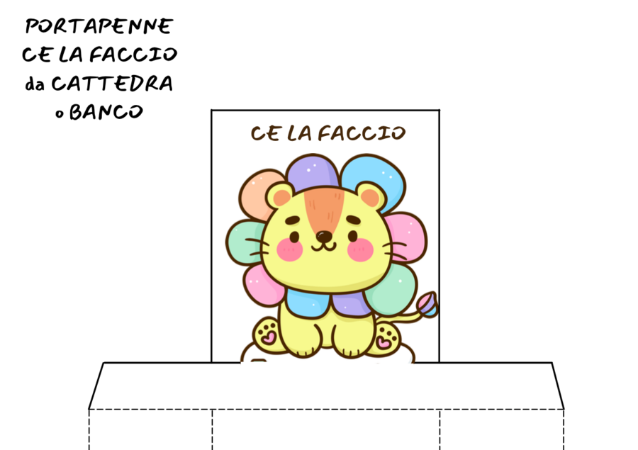 Portapenne - Leone