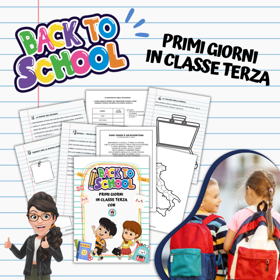 BACK TO SCHOOL - PRIMI GIORNI IN CLASSE TERZA